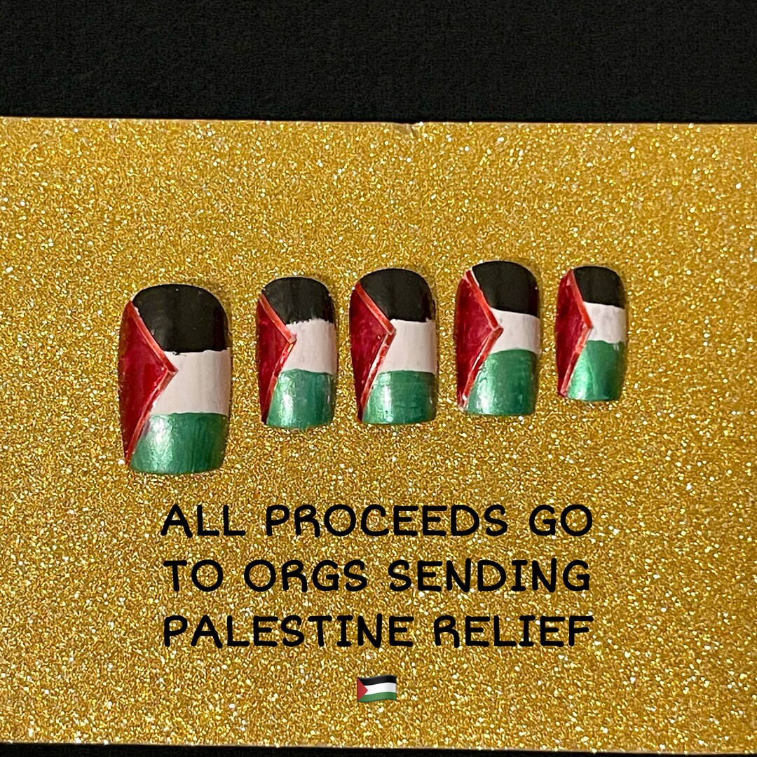 Palestine Nails For Palestine Relief Gaza Fundraiser Etsy UK palestine-nails-for-palestine-relief-gaza-fundraiser-etsy-uk