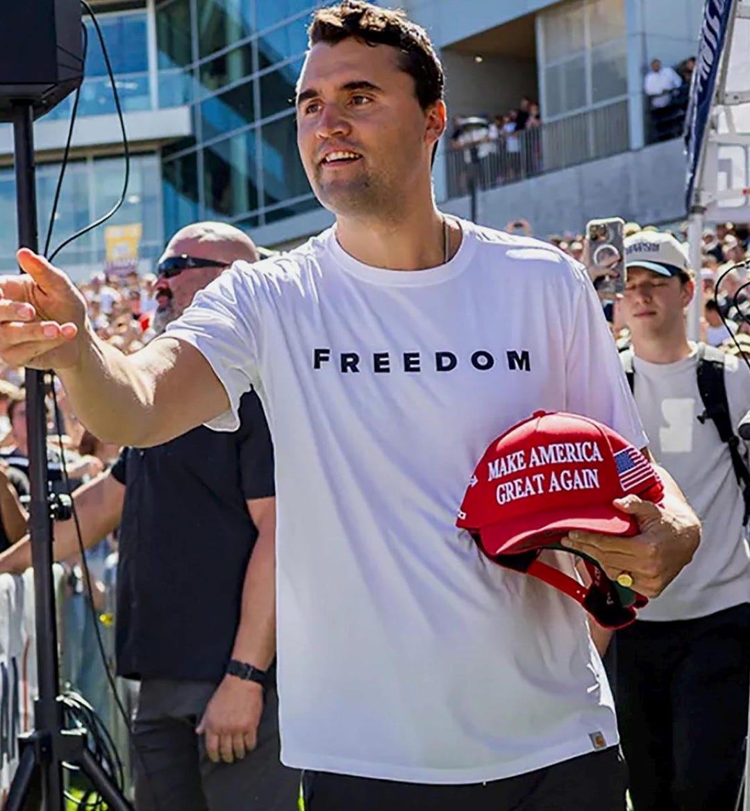 Charlie Kirk's FREEDOM Shirt - Long Sleeve - Etsy