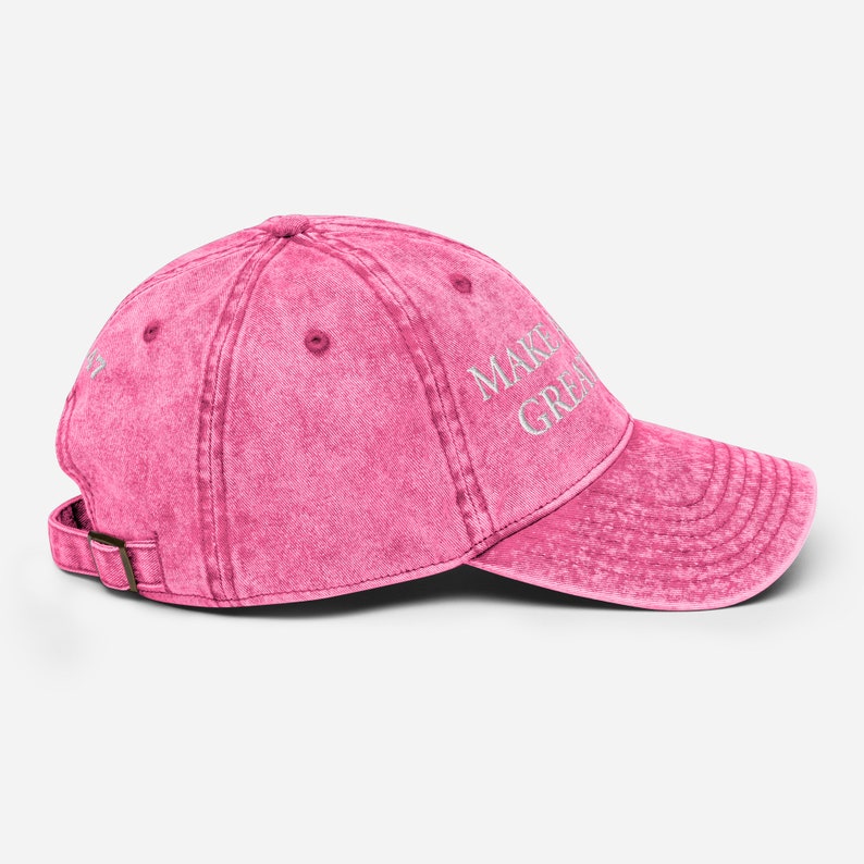 PINK MAGA Vintage Cotton Twill Cap