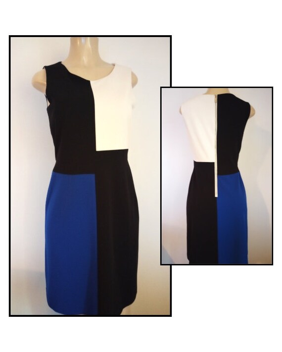 Vintage Tommy Hilfiger Sleeveless Dress, Color Bl… - image 1