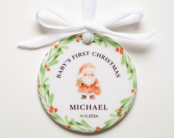 Baby's First Christmas Ornament Baby Tree Ornament Baby Keepsake Decoration