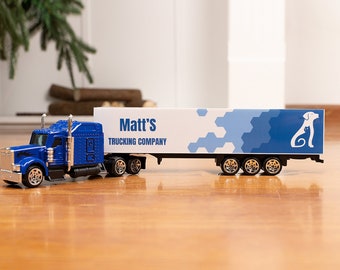 Kids Toy Truck, Toy With Name, Personalized Toy, Name on Truck, Customized Toy Truck, Personalized Truck, Toy Truck, Custom Child Gift