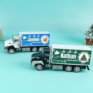 Christmas Gifts for Boy, Toy Truck, Toy With Name, Personalized Toy, Name on Truck, Customized Toy Truck, Personalized Truck, Toy Truck