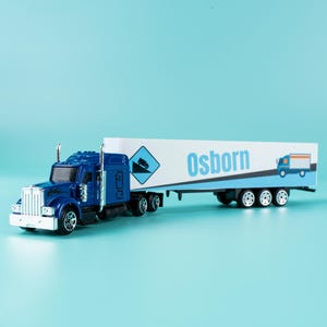 Custom Boy Gift, Toy Truck, Toy With Name, Personalized Toy, Name on Truck, Customized Toy Truck, Personalized Truck, Toy Truck, Child Gift