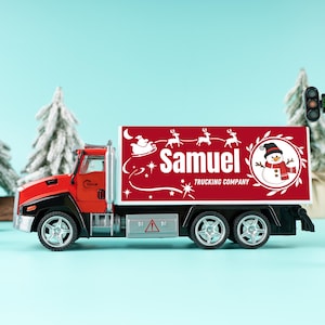 Custom Boy Gift, Toy Truck, Christmas Gifts, Toy With Name, Personalized Toy, Name on Truck, Customized Toy Truck, Personalized Toy Truck