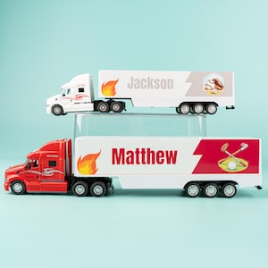 Toy Truck, Custom Boy Gift, Toy With Name, Personalized Toy, Name on Truck, Customized Toy Truck, Personalized Truck, Toy Truck, Child Gift
