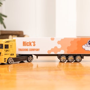 Toy Truck, Boy Gift, Toy With Name, Personalized Toy, Name on Truck, Customized Toy Truck, Personalized Truck, Toy Truck, Custom Child Gift