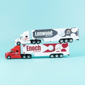 Toy Trucks, Custom Boy Gift, Toy With Name, Personalized Toy, Name on Truck, Customized Toy Truck, Personalized Truck, Toy Truck, Child Gift