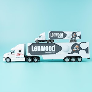 Toy Trucks, Custom Boy Gift, Toy With Name, Personalized Toy, Name on Truck, Customized Toy Truck, Personalized Truck, Toy Truck, Child Gift