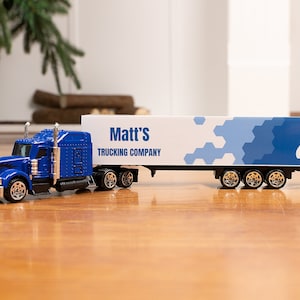 Kids Toy Truck, Toy With Name, Personalized Toy, Name on Truck, Customized Toy Truck, Personalized Truck, Toy Truck, Custom Child Gift