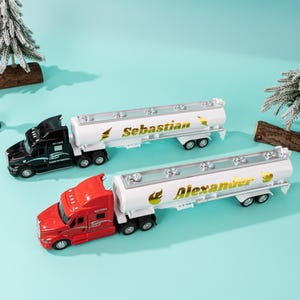 Personalized Toy Truck, Christmas Gifts, Boy Gift, Personalized Truck, Kids Toy Truck, Toy With Name, Personalized Toy, Name on Toy Truck