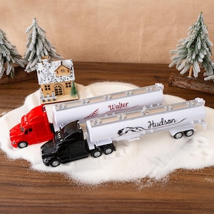 Personalized Toy Truck for Boys, Custom Name Toy Car, Kids Gift Idea, Durable & Unique Children&#39;s Truck, Customized Play Vehicle, Name Truck