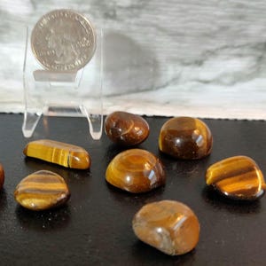 Small Tiger&#39;s eye tumble
