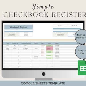 Scheckbuch Register, für, Ausgabenbuch Digitale Scheckbuch Register Vorlage, Ausgaben & Ergebnis Tabelle