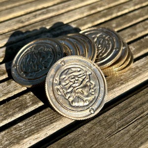 Fear & Hunger Lucky Coin - Game Accurate - Miro Approved