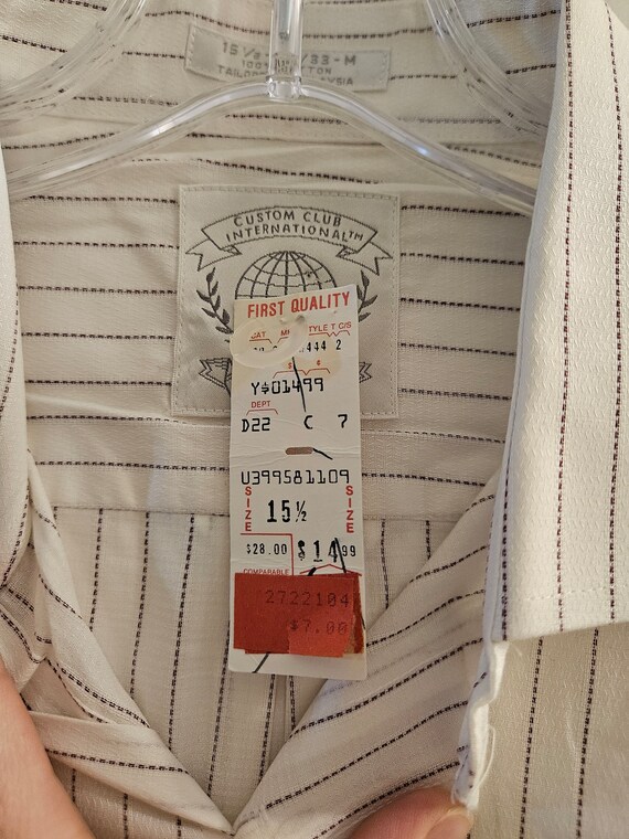 50'S Van Heusen Burton's Irish Long Sleeve Work Shirt Made in USA Men's M Vintage /eaa451170