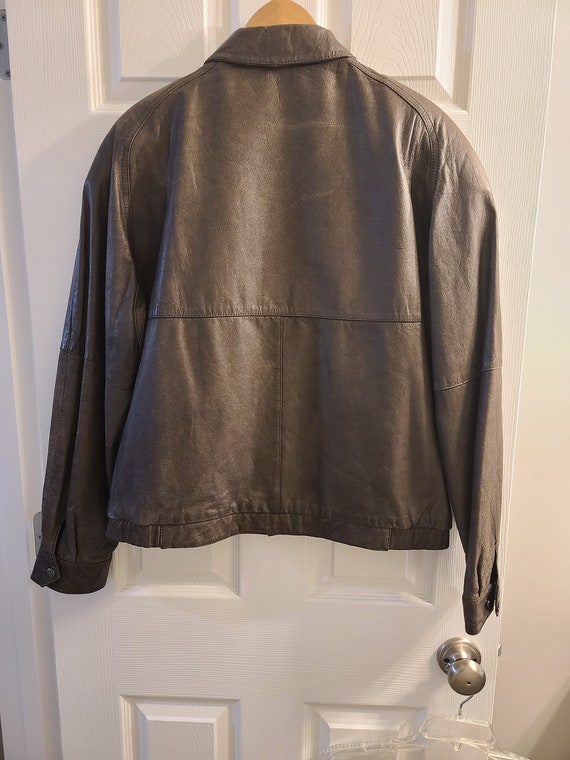 verri レザージャケット Vintage Men's 100% Genuine Leather Jacket by Verri Pelle - Size 42