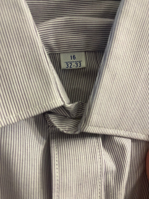 Buy Perry Ellis Portfolio Slim Fit Dress Shirt - Size 16 (neck) 32-33 (sleeve)- Vintage Purple Pin Stripe, Original Tags Online in India - Etsy Buy Perry Ellis Portfolio Slim Fit Dress Shirt - Size 16 (neck) 32-33 (sleeve)- Vintage Purple Pin Stripe, Original Tags Online in India - Etsy