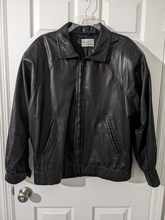 Men's Vintage Genuine Leather Jacket by 'MARC by A