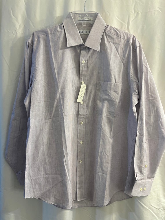 Buy Perry Ellis Portfolio Slim Fit Dress Shirt - Size 16 (neck) 32-33 (sleeve)- Vintage Purple Pin Stripe, Original Tags Online in India - Etsy Buy Perry Ellis Portfolio Slim Fit Dress Shirt - Size 16 (neck) 32-33 (sleeve)- Vintage Purple Pin Stripe, Original Tags Online in India - Etsy
