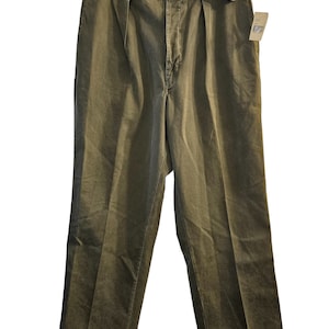 Vintage Men's Khaki Pants by CHAPS RALPH LAUREN 90's, 38x30