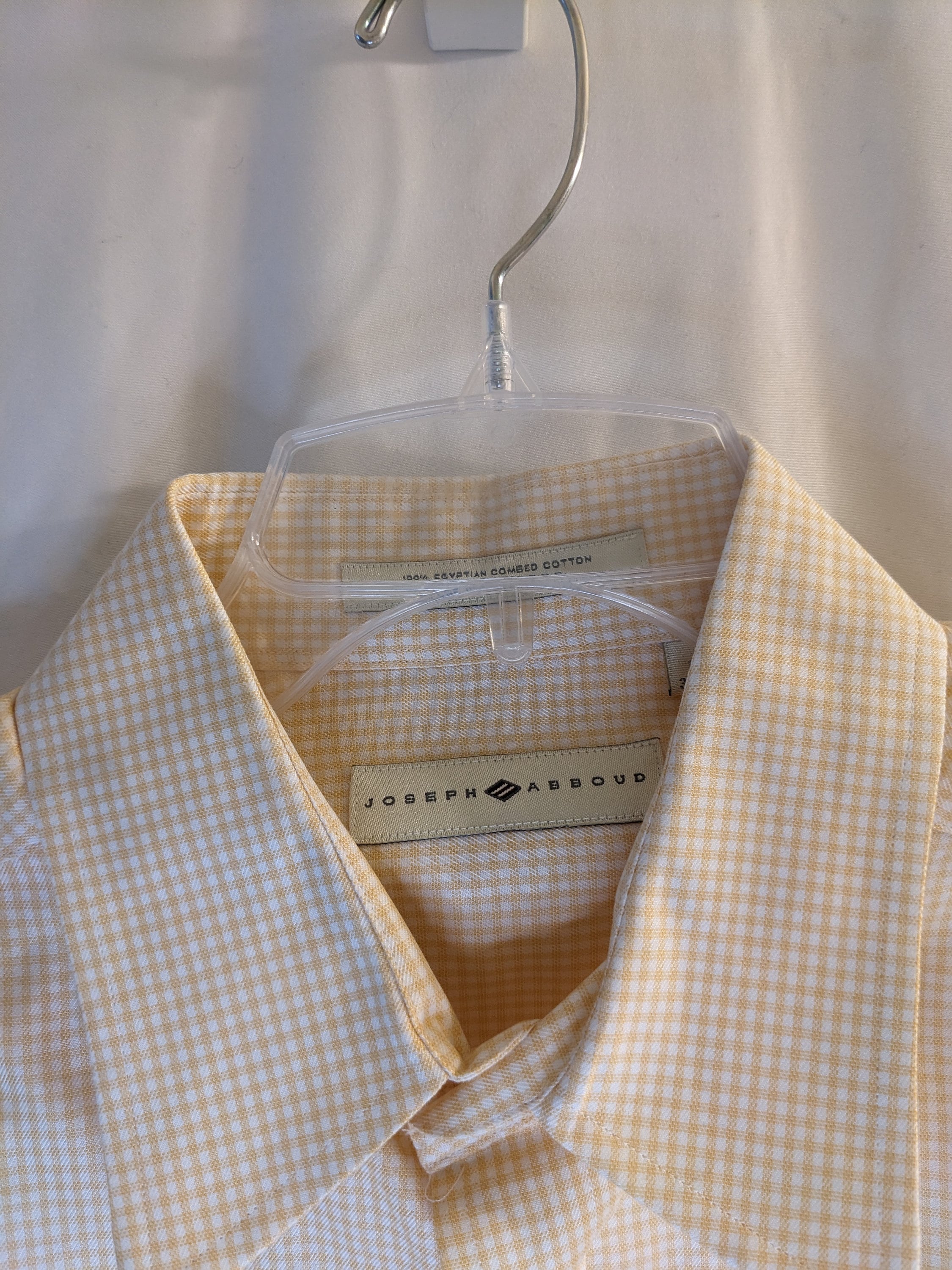 joseph abboud white egyptian cotton dress shirt JOSEPH ABBOUD White Dress Shirt 100% EGYPTIAN COTTON Size 18 34/35 NWT