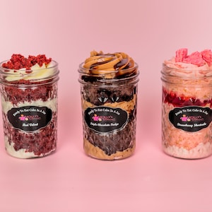 Large Cake Jars- 3 Pack