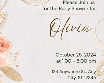 Baby Shower Invitation