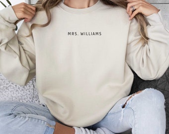 Frau Sweatshirt, Braut Sweatshirt, Benutzerdefinierte Braut Sweatshirt, Benutzerdefinierte Braut Sweatshirt, Wifey Sweatshirt, Braut Pullover, Zukünftige Frau Sweatshirt