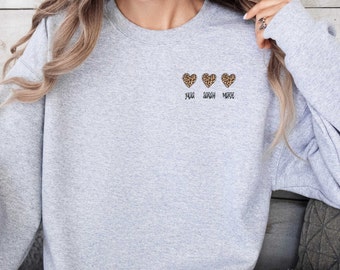 Personalisierte Best Friends Sweatshirt, Bester Freund Sweatshirt, Bestie Shirt, BFF Sweatshirt, Beste Freundin Geschenk, Benutzerdefinierte Besties Sweatshirt, BFF