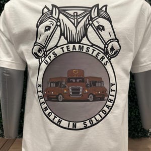 Brown Parcel Service Teamster Truck T-Shirt