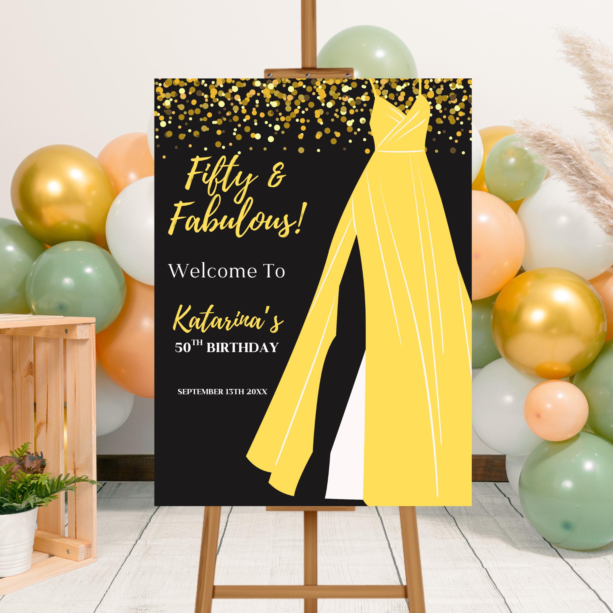 50th Birthday Gown - Main Image