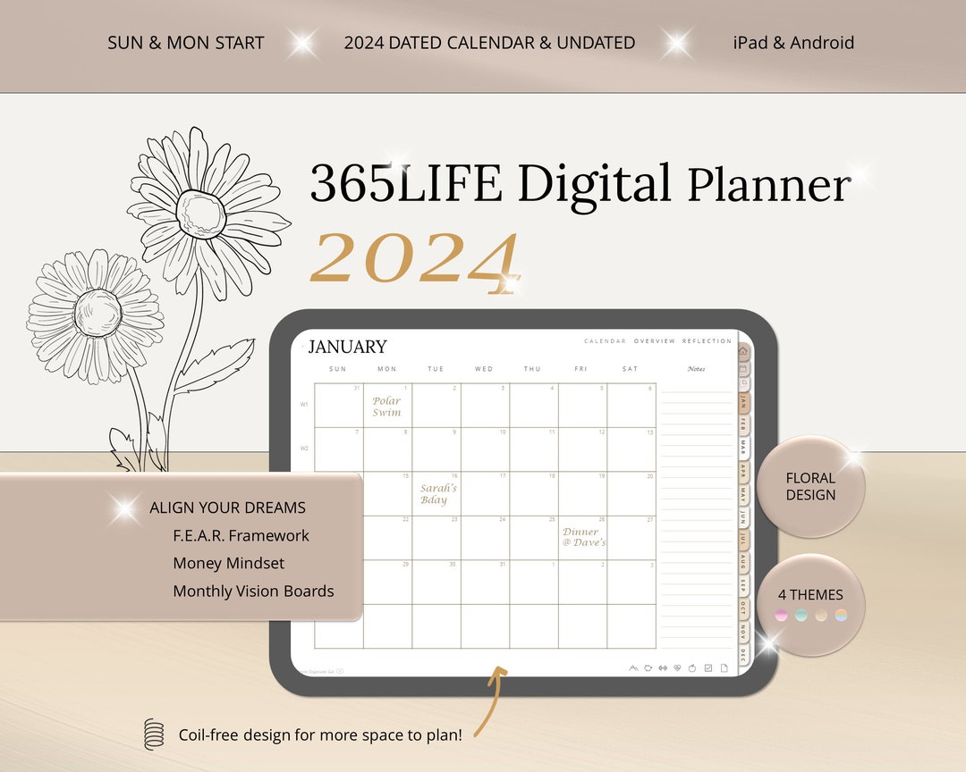 Digital Planner, Digital Planners, Best Digital Planner, Digital