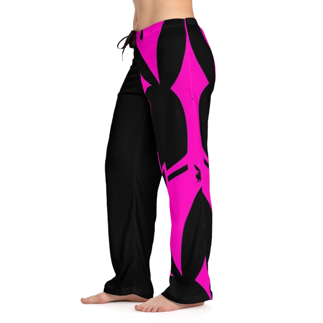 Women's Neon Playboy Pajama Pants Etsy