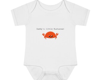 Papas kleiner Rustacean Ferris Säuglings-Bodysuit