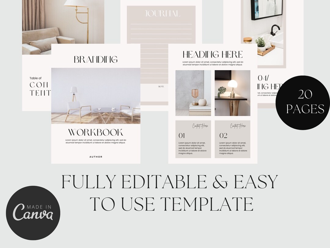 Editable Template / Ebook for Business / Fully Editable in Canva ...
