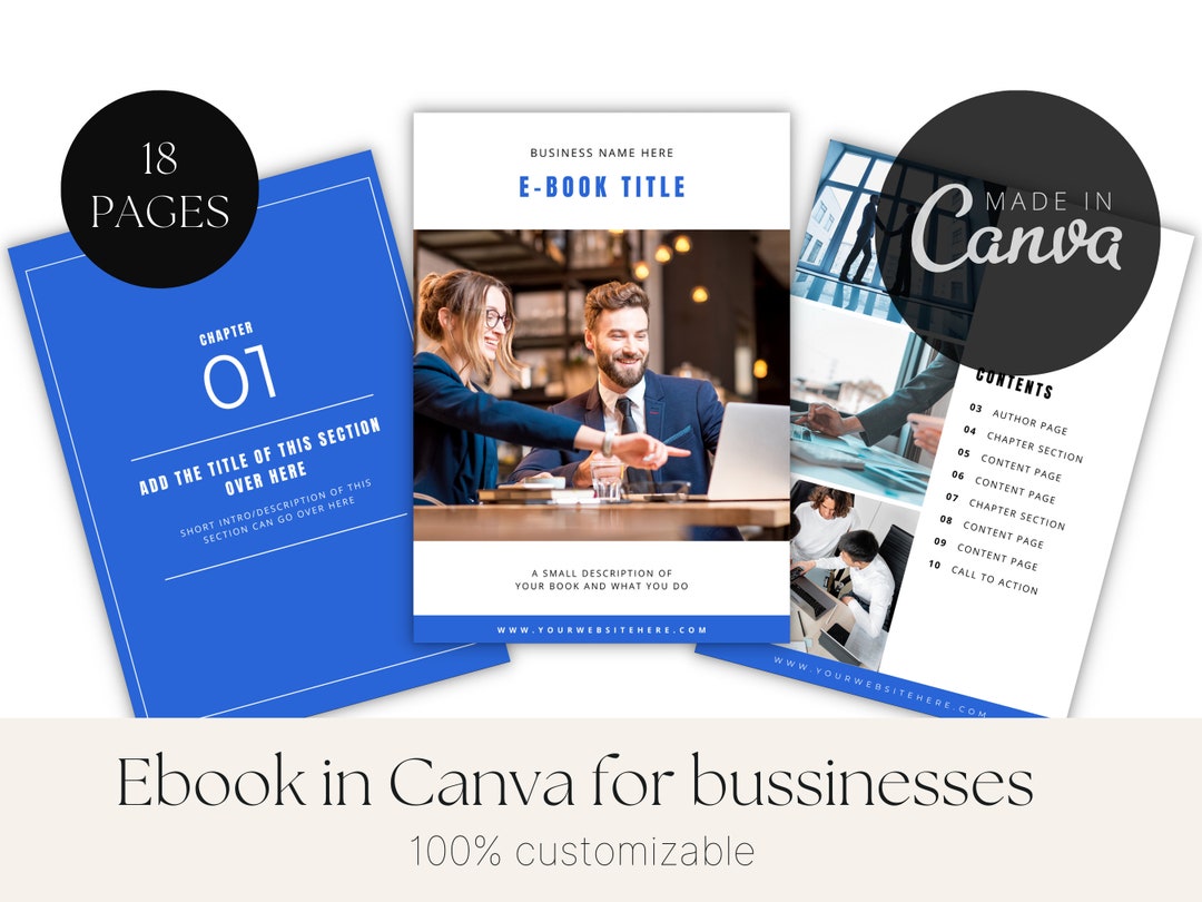 Ebook for Businesses / Editable Workbook / Template for Starting Your ...