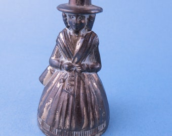 Lady Bells, Antique Bell Collection, Brass, Servant Bell, Tea Bell