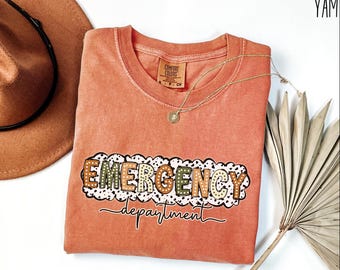 ER Nurse shirt, Emergency Nurse shirt, Gift for Nurse Fall ER Nurse shirt, ED Nurse shirt, Emergency Department tshirt, Emergency Nurse
