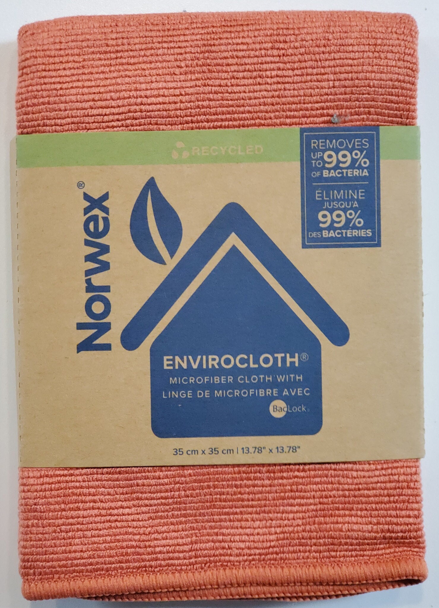 Petite démo: Linge en microFibre BacLock (gris) & Linge à
