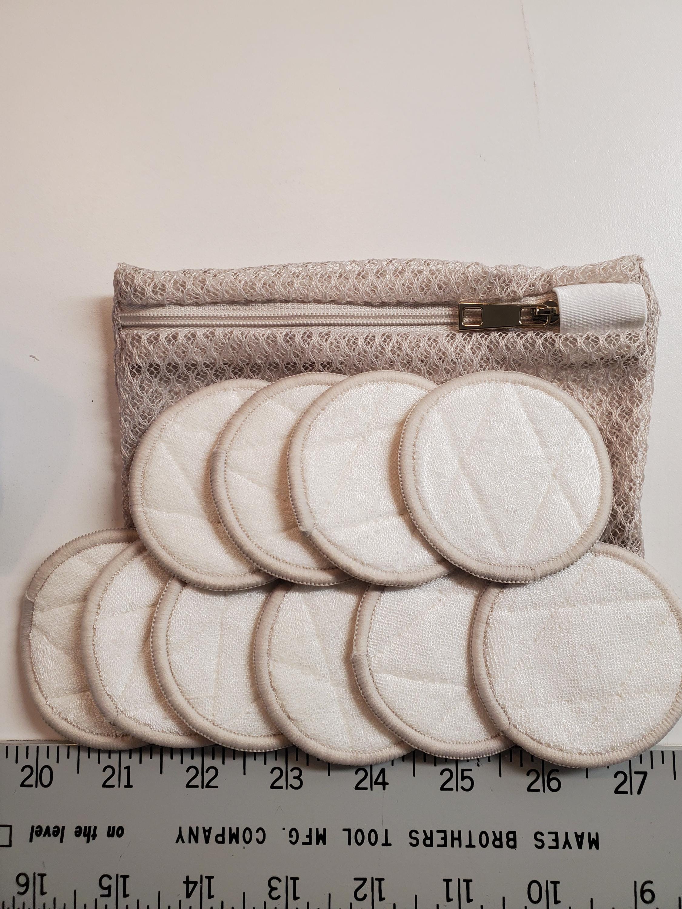 Microfiber & Bamboo Reusable Face Rounds