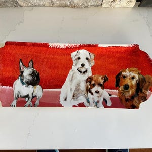 Sally Muir Dog Plates - Etsy