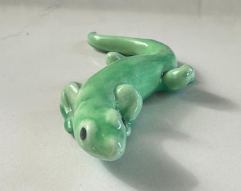 Hagen Renaker Miniature Porcelain Lizard/Gecko figurine, Vintage Rare