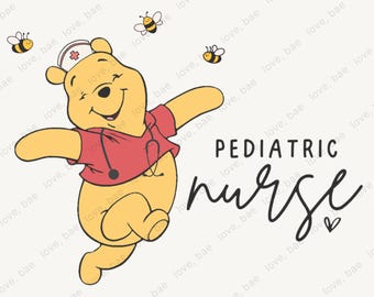 Winnie The Pooh As The Pediatric Nurse