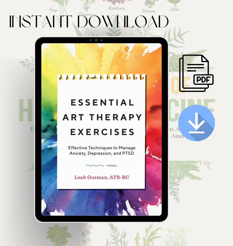 Essential Art Therapy Exercises Effective Techniques to Etsy