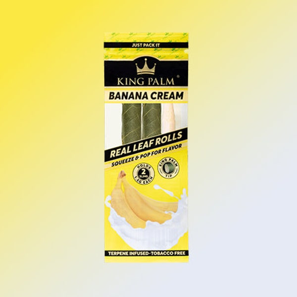 King Palm 2ct Mini | Banana Cream Flavor