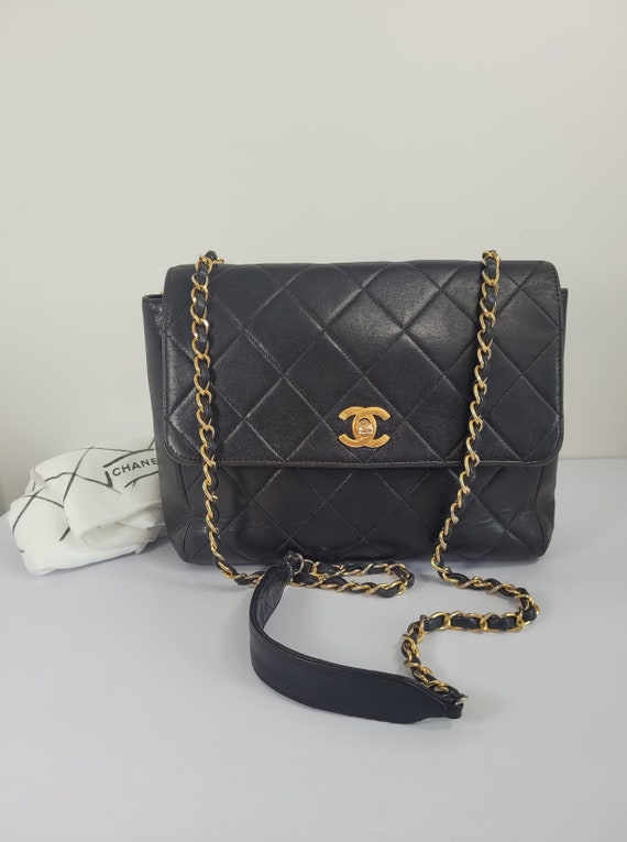 Chanel Mini Matelasse Lambskin Single Flap Single Chain Bag Heart White  Gold Met