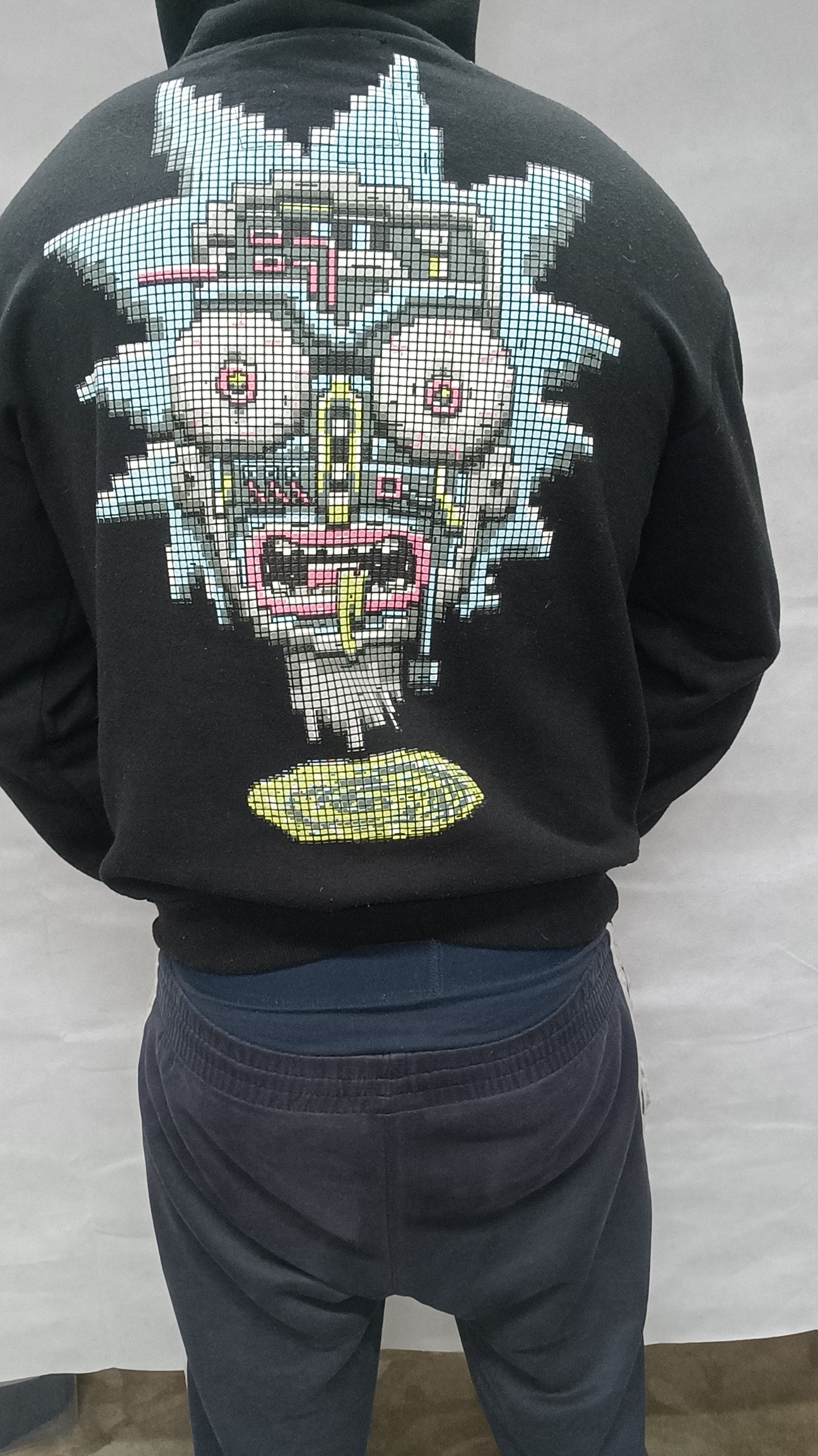 Rick Morty pull and Bear Hoodie Size S Etsy