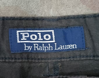 Classic black Ralph Lauren Chino pants Size 46 FR