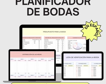 Wedding Planning Spreadsheet, Budget, Guest List, Seating Chart (Google Sheets)